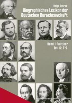 Dvorak |  Biographisches Lexikon der Deutschen Burschenschaften / T-Z | Buch |  Sack Fachmedien