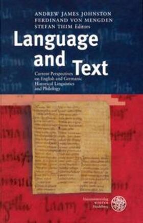 Johnston / Mengden / Thim |  Language and Text | Buch |  Sack Fachmedien