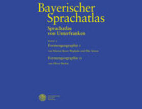 Bayer-Weghake / Simon / Herbst |  Sprachatlas von Unterfranken (SUF) / Formengeographie I: Substantive, Adjektive, Zahlwörter und Pronomen. Formengeographie II: Verben | Buch |  Sack Fachmedien