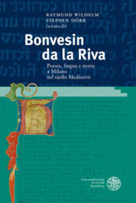 Wilhelm / Dörr |  Bonvesin da la Riva | Buch |  Sack Fachmedien