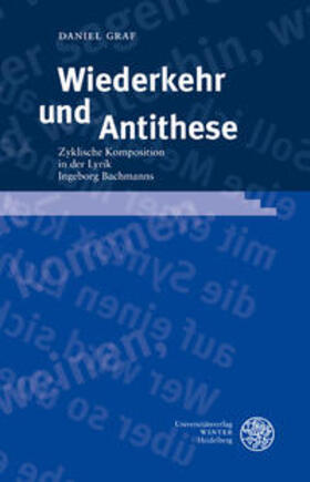 Graf |  Wiederkehr und Antithese | Buch |  Sack Fachmedien