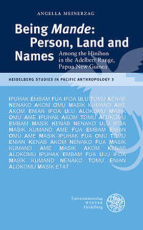 Meinerzag |  Being 'Mande': Person, Land and Names | Buch |  Sack Fachmedien