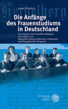 Birn |  Die Anfänge des Frauenstudiums in Deutschland | Buch |  Sack Fachmedien