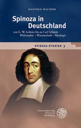 Walther |  Spinoza-Studien / Spinoza in Deutschland | Buch |  Sack Fachmedien