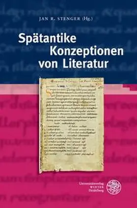 Stenger |  The Library of the Other Antiquity / Spätantike Konzeptionen von Literatur | Buch |  Sack Fachmedien