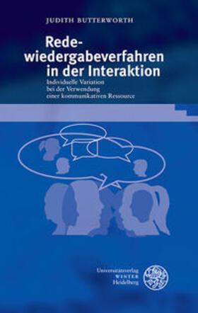 Butterworth |  Butterworth, J: Redewiedergabeverfahren in der Interaktion | Buch |  Sack Fachmedien