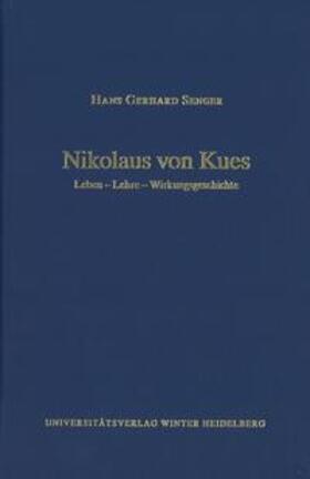 Senger |  Cusanus-Studien / Nikolaus von Kues | Buch |  Sack Fachmedien