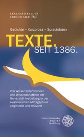 Felder / Lieb |  Texte. Seit 1386 | Buch |  Sack Fachmedien