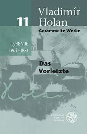 Holan |  Gesammelte Werke / Lyrik VIII: 1968–1971 | Buch |  Sack Fachmedien