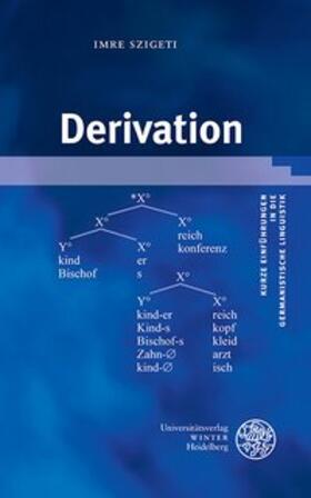 Szigeti |  Derivation | Buch |  Sack Fachmedien