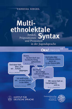 Siegel |  Multiethnolektale Syntax | Buch |  Sack Fachmedien