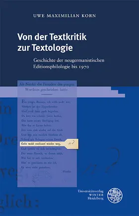 Korn |  Von der Textkritik zur Textologie | eBook | Sack Fachmedien