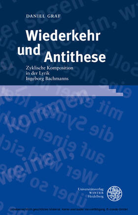 Graf |  Wiederkehr und Antithese | eBook | Sack Fachmedien