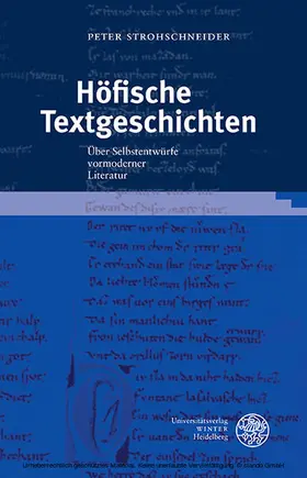 Strohschneider |  Höfische Textgeschichten | eBook | Sack Fachmedien