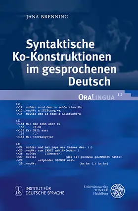 Brenning |  Syntaktische Ko-Konstruktionen im gesprochenen Deutsch | eBook | Sack Fachmedien