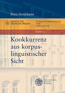 Storjohann |  Kookkurrenz aus korpuslinguistischer Sicht | eBook | Sack Fachmedien
