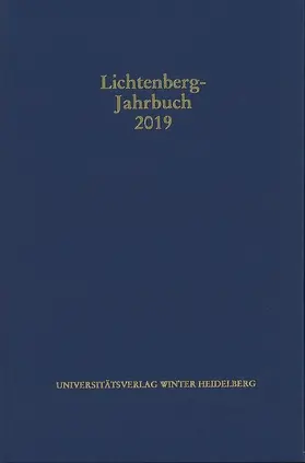 Moenninghoff / Spicker | Lichtenberg-Jahrbuch 2019 | E-Book | sack.de