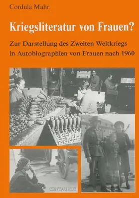 Mahr |  Kriegsliteratur von Frauen? | Buch |  Sack Fachmedien