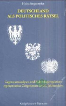 Angermeier |  Deutschland als politisches Rätsel | Buch |  Sack Fachmedien