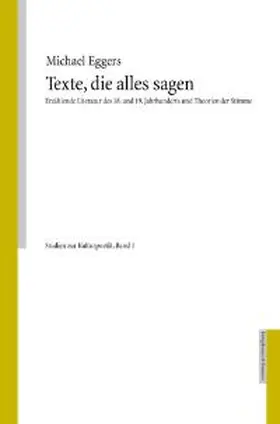 Eggers |  Texte, die alles sagen | Buch |  Sack Fachmedien