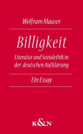 Mauser |  Billigkeit | Buch |  Sack Fachmedien