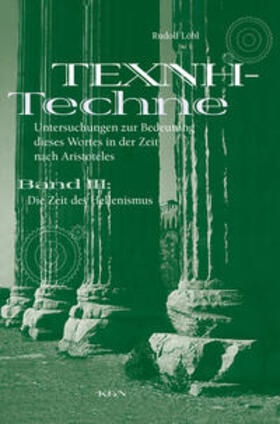 Löbl |  Texnh – Techne | Buch |  Sack Fachmedien