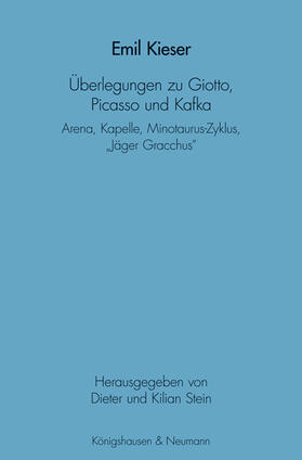 Stein |  Emil Kieser Überlegungen zu Giotto, Picasso und Kafka | Buch |  Sack Fachmedien