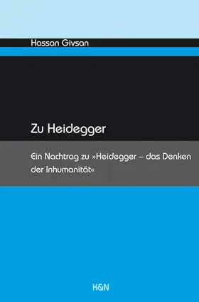 Givsan |  Zu Heidegger | Buch |  Sack Fachmedien