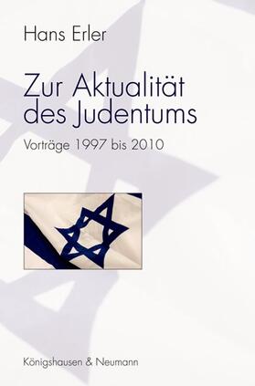 Erler |  Zur Aktualität des Judentums | Buch |  Sack Fachmedien