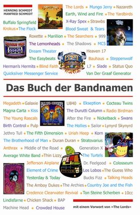 Schmidt |  Das Buch der Bandnamen | Buch |  Sack Fachmedien