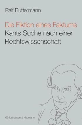 Buttermann |  Die Fiktion eines Faktums | Buch |  Sack Fachmedien