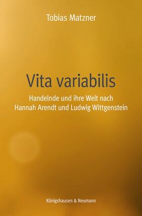 Matzner |  Vita variabilis | Buch |  Sack Fachmedien