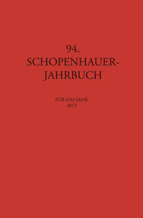 Koßler / Birnbacher |  Schopenhauer Jahrbuch | Buch |  Sack Fachmedien