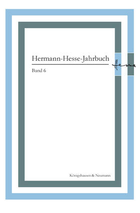 Ponzi |  Hermann-Hesse-Jahrbuch, Band 6 | Buch |  Sack Fachmedien