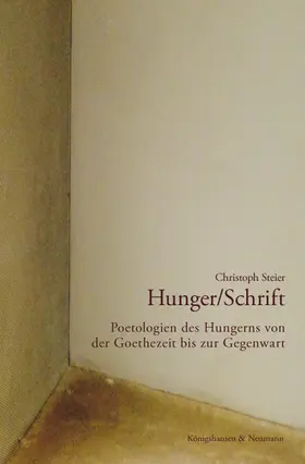 Steier |  Hunger/Schrift | Buch |  Sack Fachmedien