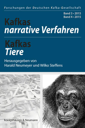 Neumeyer / Steffens |  Kafkas narrative Verfahren (Band 3), Kafkas Tiere (Band 4) | Buch |  Sack Fachmedien