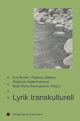 Binder / Italiano / Klettenhammer |  Lyrik transkulturell | Buch |  Sack Fachmedien