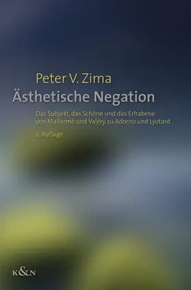 Zima |  Ästhetische Negation | Buch |  Sack Fachmedien