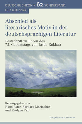 Ester / Mariacher / Tax |  Abschied als literarisches Motiv in der deutschsprachigen Literatur. | Buch |  Sack Fachmedien