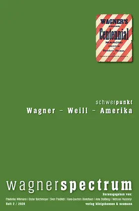 Borchmeyer / Friedrich / Hinrichsen |  wagnerspectrum | Buch |  Sack Fachmedien