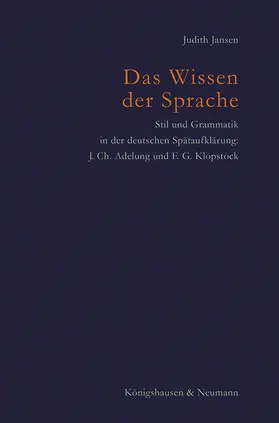 Jansen |  Das Wissen der Sprache | Buch |  Sack Fachmedien