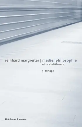 Margreiter |  Medienphilosophie | Buch |  Sack Fachmedien