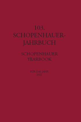 Koßler / Birnbacher |  103. Schopenhauer Jahrbuch | Buch |  Sack Fachmedien