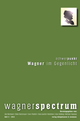 Bermbach / Borchmeyer / Friedrich |  Wagnerspectrum | eBook | Sack Fachmedien
