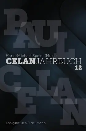 Speier |  Celan Jahrbuch 12 | eBook | Sack Fachmedien