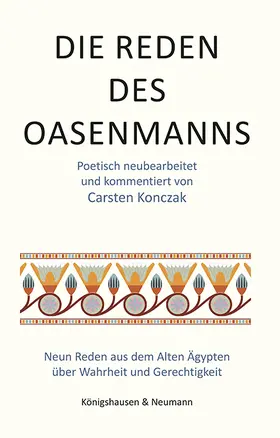 Konczak |  Die Reden des Oasenmanns | Buch |  Sack Fachmedien