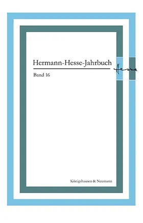 Limberg |  Hermann-Hesse-Jahrbuch | eBook | Sack Fachmedien