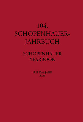 Koßler / Birnbacher |  104. Schopenhauer Jahrbuch | Buch |  Sack Fachmedien