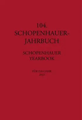 Koßler / Birnbacher |  104. Schopenhauer Jahrbuch | eBook | Sack Fachmedien