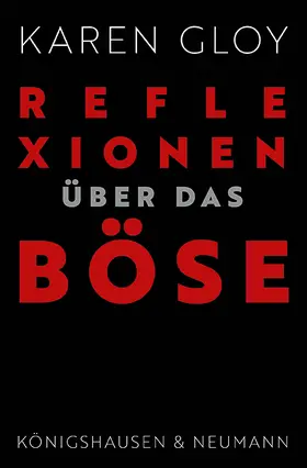 Gloy |  Reflexionen über das Böse | Buch |  Sack Fachmedien